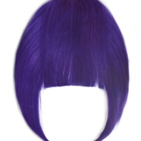 Clip on fru-fru iz 100% naravnih remy las - vijola, #purple