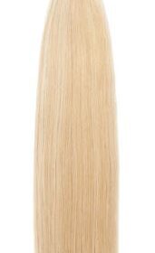 Standardni keratinski 100% remy lasni podaljški - ravni, svetlo zlato blond-svetlo blond #16/60 mix